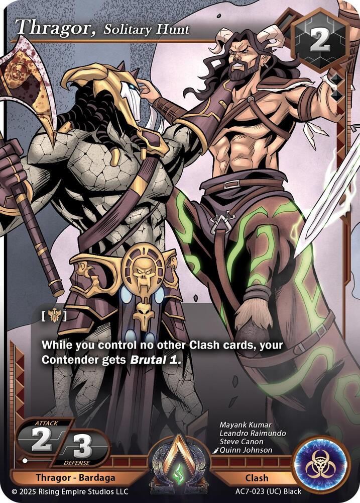 Thragor, Solitary Hunt