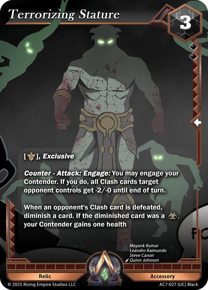 Terrorizing Stature