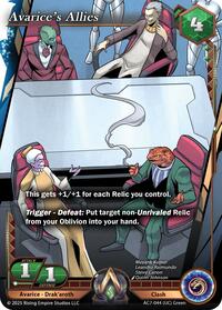 Avarice's Allies