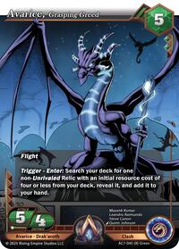 Avarice, Grasping Greed