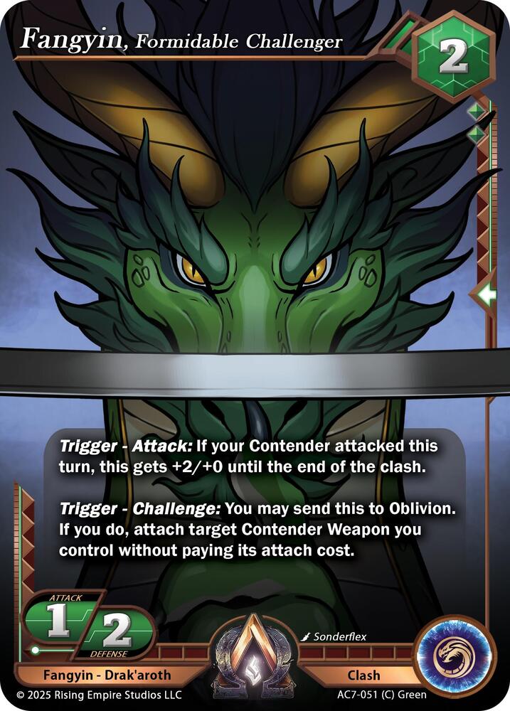 Fangyin, Formidable Challenger
