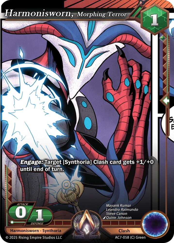 Harmonisworn, Morphing Terror