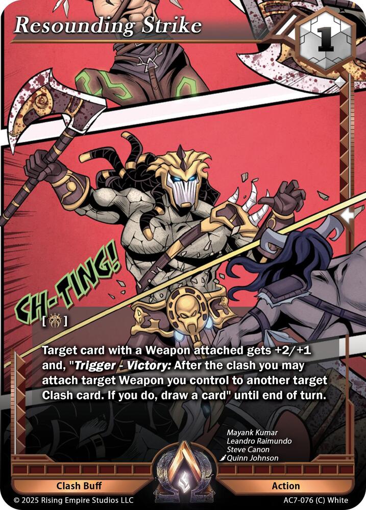 Resounding Strike - Ancient Alphas - Alpha Clash - TCGplayer.com
