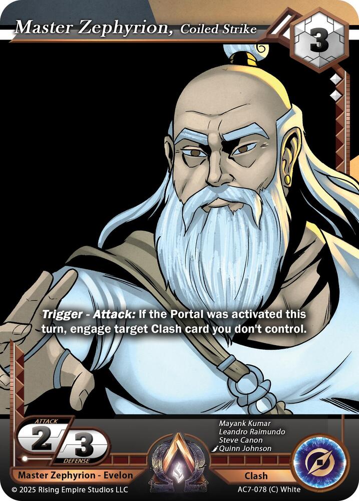 Master Zephyrion, Coiled Strike