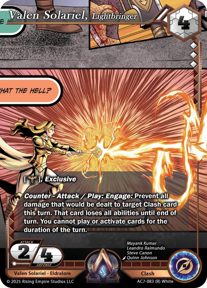 Valen Solariel, Lightbringer