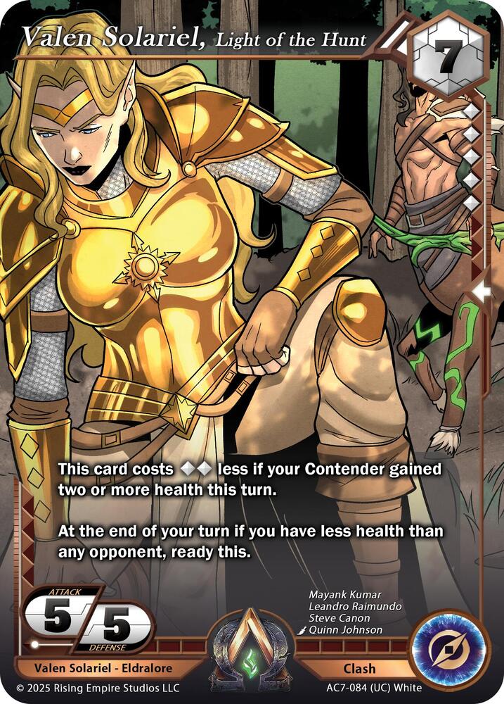 Valen Solariel, Light of the Hunt