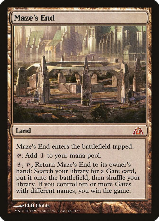 Maze's End - Dragon's Maze - Magic: The Gathering
