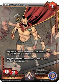 Areson, Call to Arms
