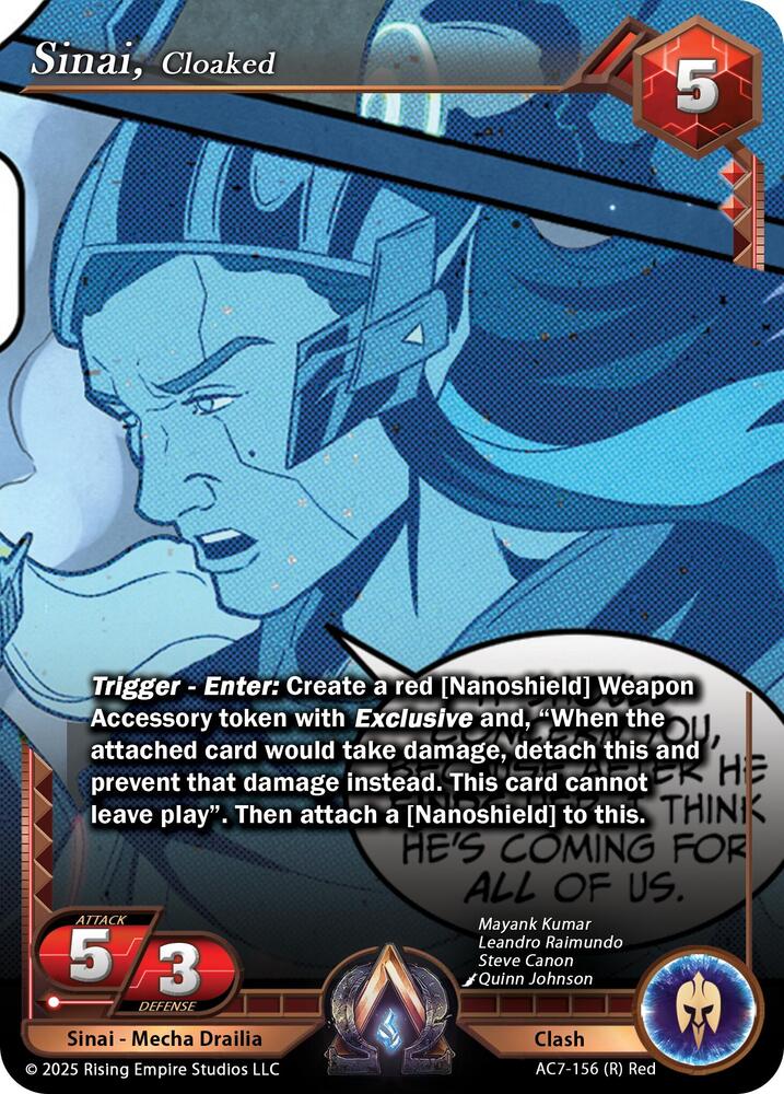 Sinai, Cloaked - Ancient Alphas - Alpha Clash - TCGplayer.com
