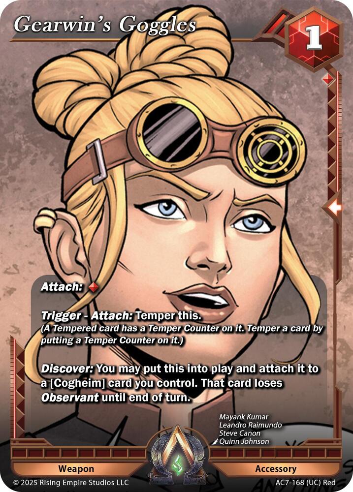 Gearwin's Goggles