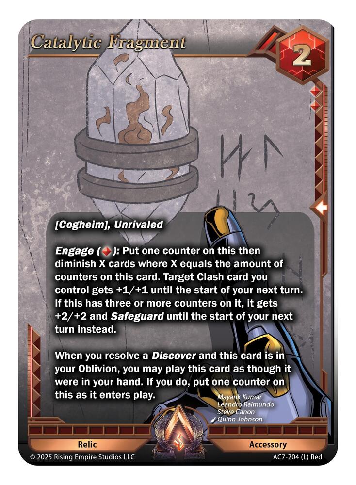 Catalytic Fragment