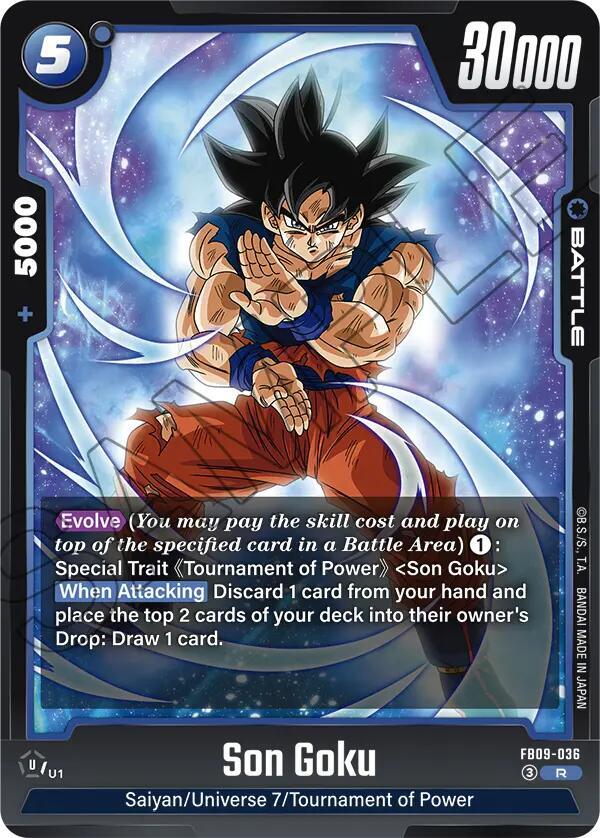 Son Goku - FB09-036 - Dual Evolution - Dragon Ball Super: Fusion