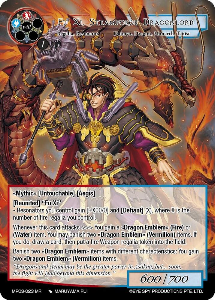 Fu Xi Steamforge Dragonlord