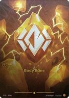 Body Rune (Alternate Art) - Origins - Riftbound: League of Legends