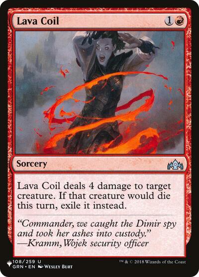 Lava Coil (The List Reprints)