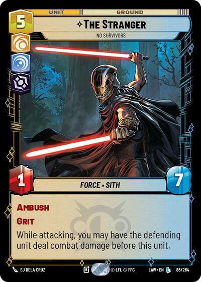The Stranger - No Survivors card