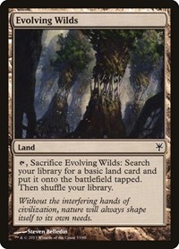 Evolving Wilds - Duel Decks: Sorin vs. Tibalt - Magic: The Gathering card