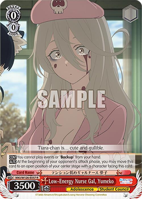 Low-Energy Nurse Gal, Yumeko