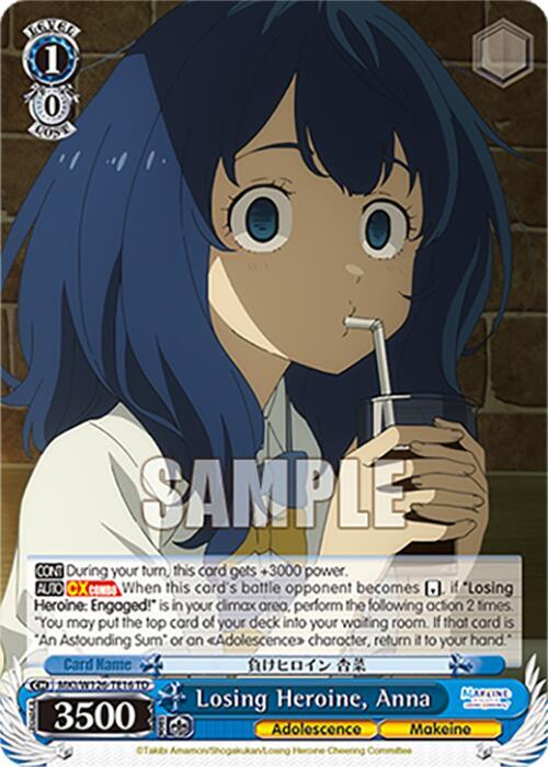Losing Heroine, Anna - Makeine: Too Many Losing Heroines! - Weiss