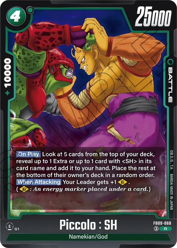 Piccolo : SH - FB09-068 - Dual Evolution - Dragon Ball Super