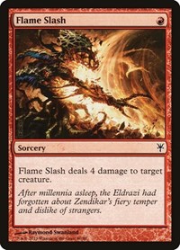 Flame Slash - Duel Decks: Sorin vs. Tibalt - Magic: The Gathering card