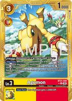 Agumon - BT21-040 (Gold Border) - Advanced Booster Digimon