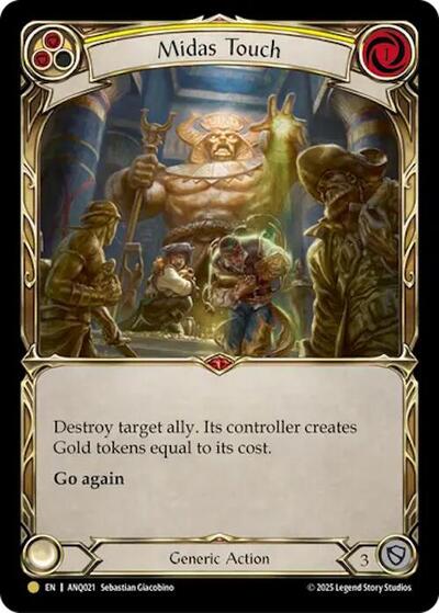Midas Touch (Yellow) (ANQ021) Compendium of Rathe - Antiquity Pack card price
