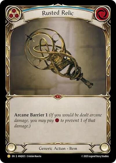 Rusted Relic (Blue) (ANQ023) card