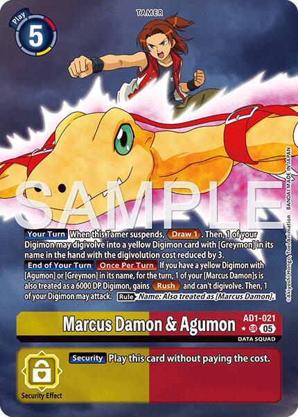 Marcus Damon & Agumon