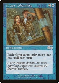 Arcane Laboratory - Urza's Saga - Magic: The Gathering card