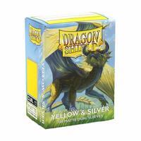 Dragon Shield Dual Matte Standard Sleeves - Yellow & Silver (100 Pack) - Dragon  Shield Card Sleeves - Card Sleeves - TCGplayer.com