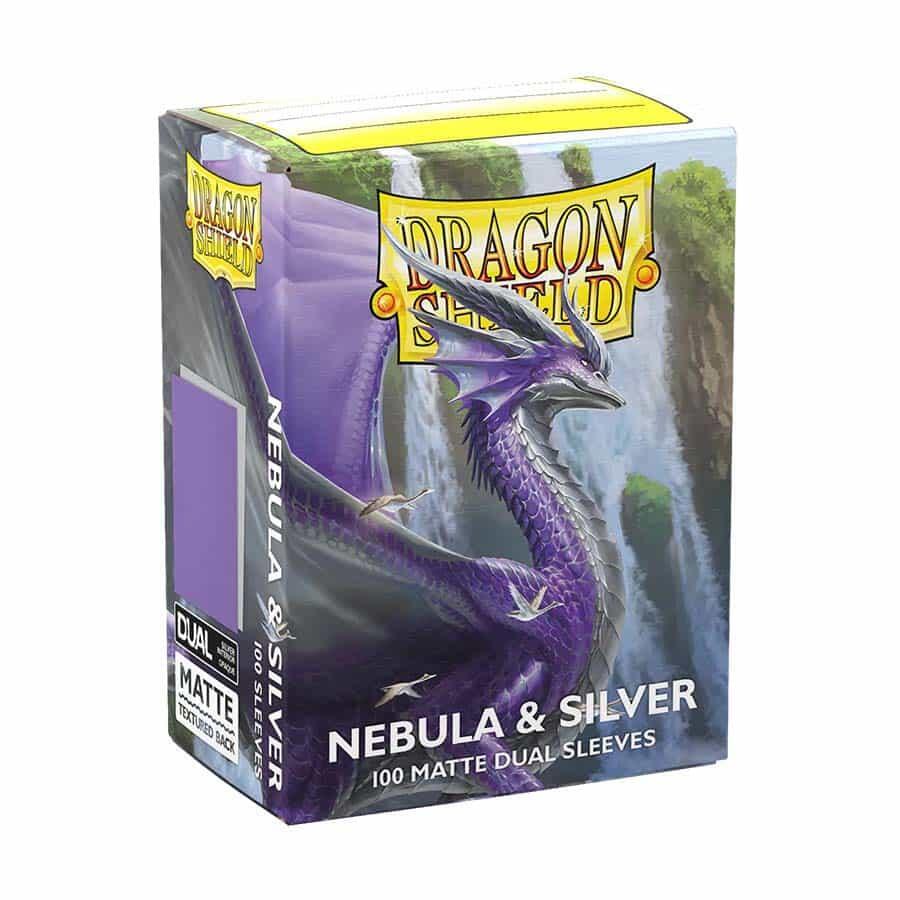 Dragon Shield Dual Matte Standard Sleeves - Nebula & Silver (100 Pack) - Dragon  Shield Card Sleeves - Card Sleeves - TCGplayer.com