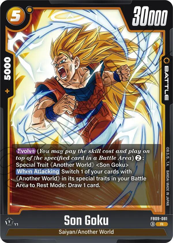 Son Goku - FB09-081 - Dual Evolution - Dragon Ball Super: Fusion