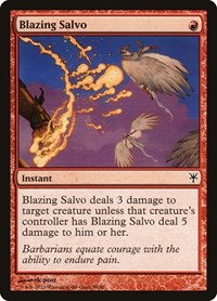 Blazing Salvo - Duel Decks: Sorin vs. Tibalt - Magic: The Gathering card