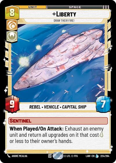 Liberty - Draw Their Fire! card