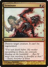Terminate - Duel Decks: Sorin vs. Tibalt - Magic: The Gathering card