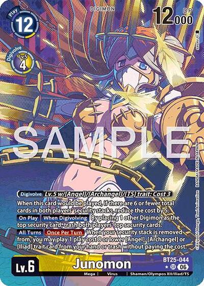 Junomon (Alternate Art) Dual Revolution card price