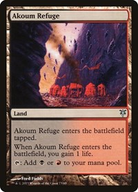 Akoum Refuge (Duel Decks: Sorin vs. Tibalt)