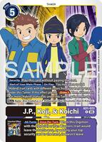J.P., Koji, & Koichi - Advanced Booster Digimon Generation