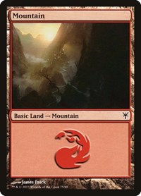 Mountain (75) - Duel Decks: Sorin vs. Tibalt - Magic: The Gathering card