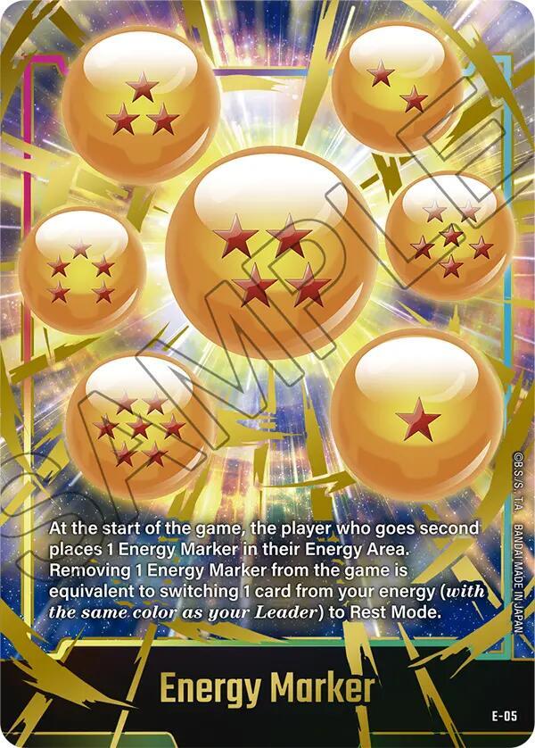 Energy Marker (E-05) - Fusion World Energy Markers - Dragon Ball