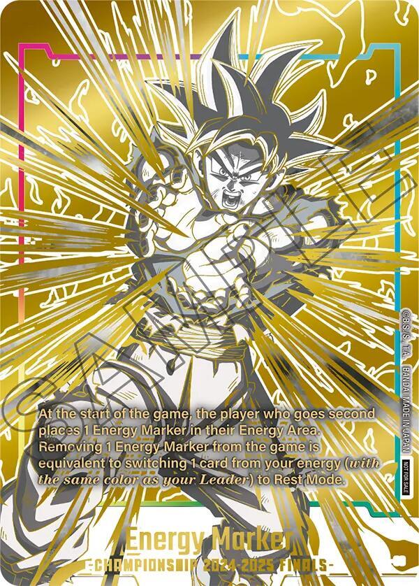 Energy Marker (E-08) - Fusion World Energy Markers - Dragon Ball