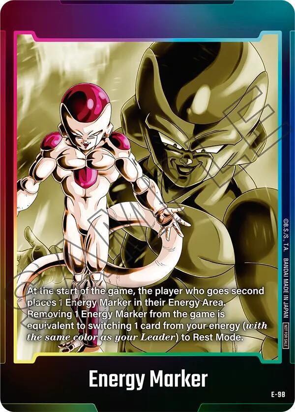 Energy Marker (E-98) - Fusion World Energy Markers - Dragon Ball