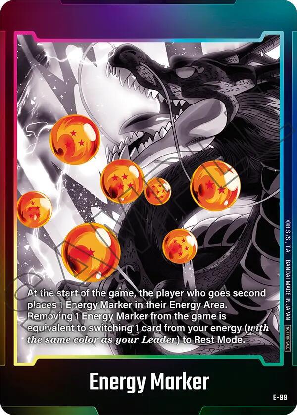 ARS10 エナジーマーカー 神龍 シェンロン Energy Marker Dragon Ball Fusion World Shenron E-32 Energy Marker Japanese 1st