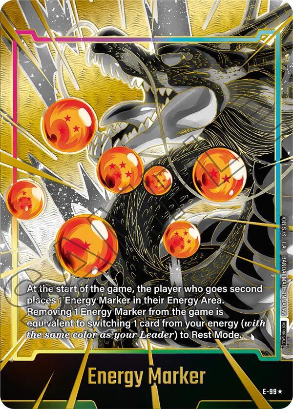 ARS10 エナジーマーカー 神龍 シェンロン Energy Marker Dragon Ball Fusion World Shenron E-32 Energy Marker Japanese 1st