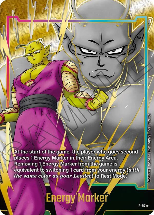 Energy Marker (E-97) (Gold) - Fusion World Energy Markers - Dragon