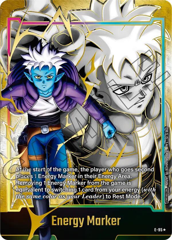 Energy Marker (E-95) (Gold) - Fusion World Energy Markers - Dragon