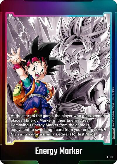 Energy Marker (E-110) Fusion World Energy Markers None Dragon Ball card — value and price