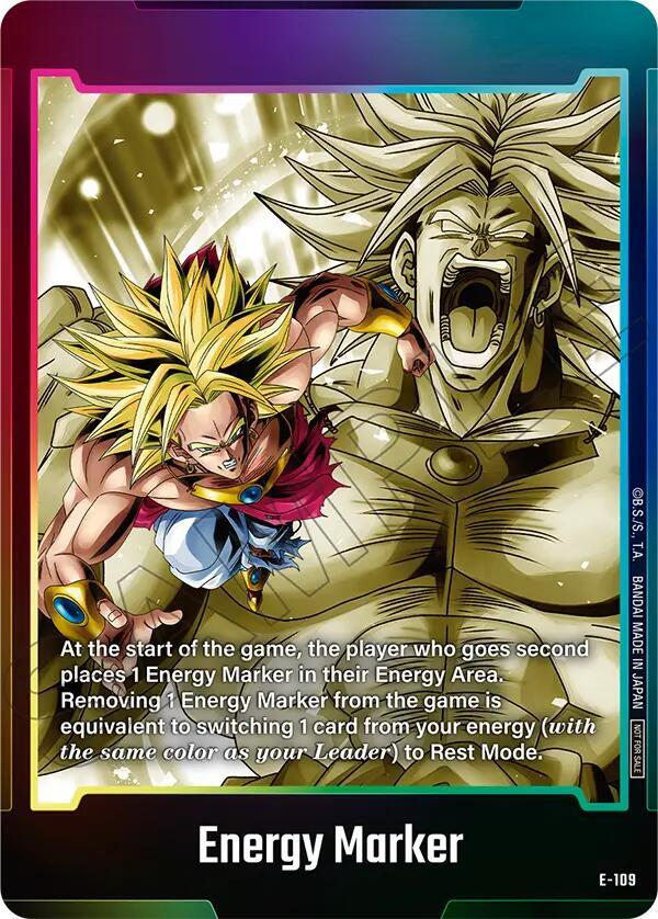 Energy Marker (E-109) - Fusion World Energy Markers - Dragon Ball