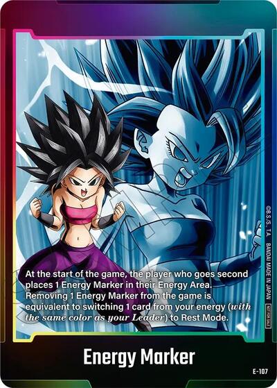 Energy Marker (E-107) card
